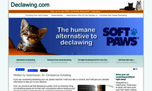 Declawing.com thumbnail