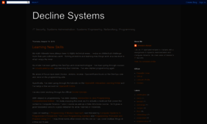 Declinesystems.blogspot.com thumbnail