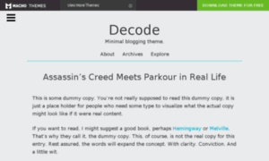 Decode-wp-demo.scotthsmith.com thumbnail