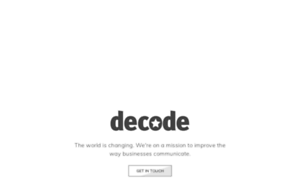 Decode.uk.com thumbnail