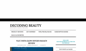 Decodingbeauty.com thumbnail