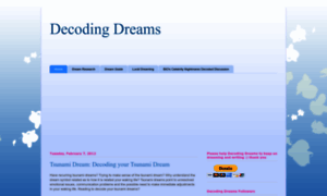 Decodingdreams.blogspot.com thumbnail