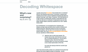 Decodingwhitespace.com thumbnail