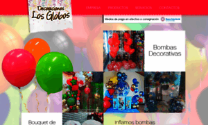 Decoracioneslosglobos.com thumbnail