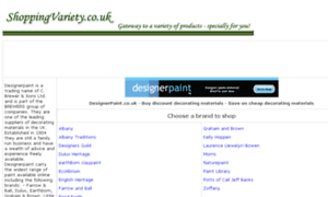 Decorating-materials.shoppingvariety.co.uk thumbnail
