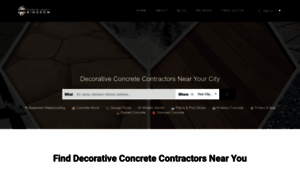 Decorativeconcretefinishes.com thumbnail