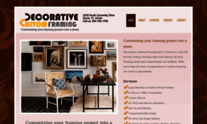 Decorativecustomframing.com thumbnail