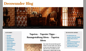 Decowunder-blog.de thumbnail