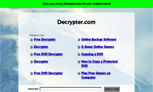 Decrypter.com thumbnail