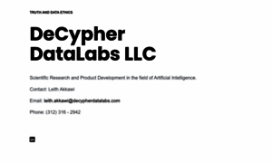 Decypherdatalabs.com thumbnail