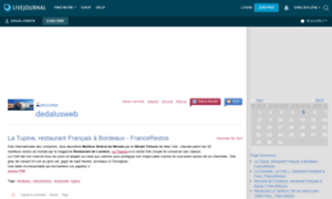 Dedalusweb.livejournal.com thumbnail