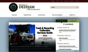 Dedham-ma.gov thumbnail