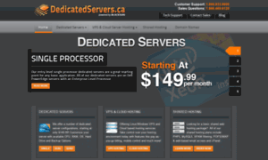 Dedicatedservers.ca thumbnail