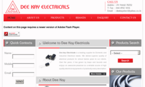 Deekayelectricals.in thumbnail