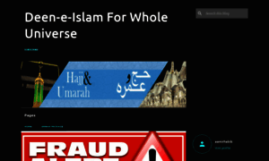 Deen-e-islams.blogspot.com thumbnail