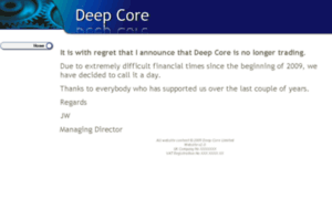 Deep-core.co.uk thumbnail