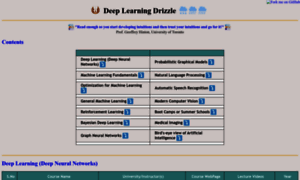 Deep-learning-drizzle.github.io thumbnail