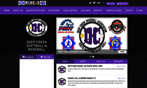 Deepcreekbaseball.org thumbnail