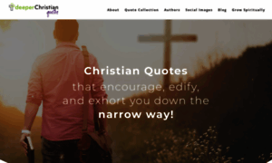 Deeperchristianquotes.com thumbnail