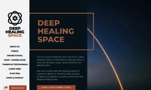 Deephealingspace.com thumbnail