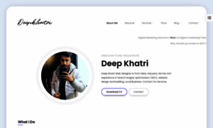 Deepkhatri.com thumbnail