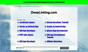 Deeplinking.com thumbnail