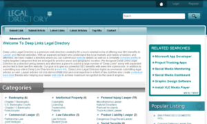 Deeplinkslegaldirectory.co thumbnail