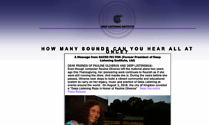 Deeplistening.org thumbnail