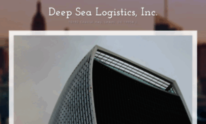 Deepsealogistics.com thumbnail