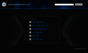 Deepwebsitelinks.com thumbnail