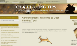 Deer-huntingtips.com thumbnail