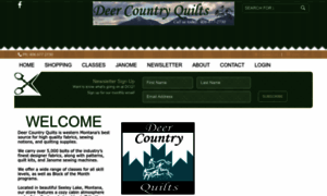 Deercountryquilts.com thumbnail