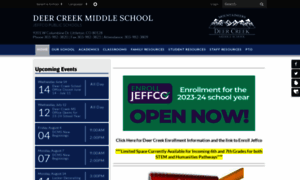 Deercreek.jeffcopublicschools.org thumbnail