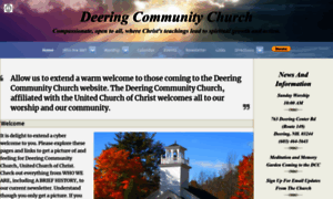Deeringcommunitychurch.org thumbnail