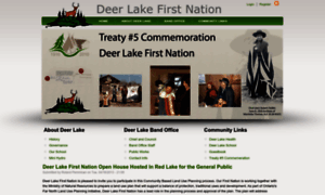 Deerlake.firstnation.ca thumbnail