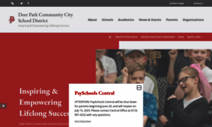 Deerparkcityschools.org thumbnail