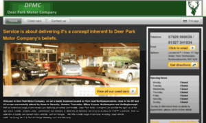 Deerparkmotors.co.uk thumbnail