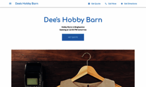 Dees-hobby-barn.business.site thumbnail