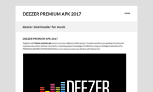 Deezerpremiumapk2017.yolasite.com thumbnail