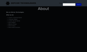 Defcomtech.com thumbnail