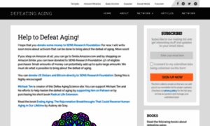 Defeataging.science thumbnail