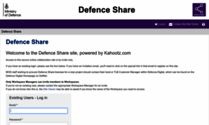 Defenceshare.mod.uk thumbnail