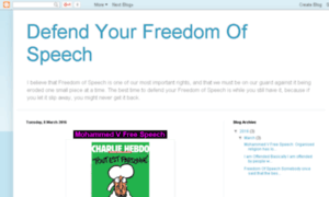 Defend-free-speech.blogspot.com thumbnail