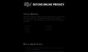 Defendonlineprivacy.com thumbnail