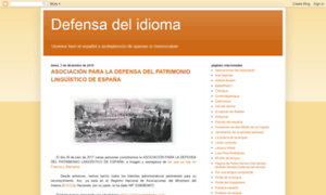 Defensadelidioma.blogspot.com thumbnail