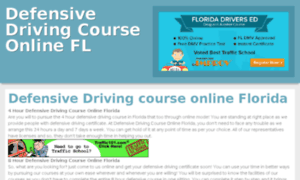 Defensivedrivingcourseonlineflorida.com thumbnail