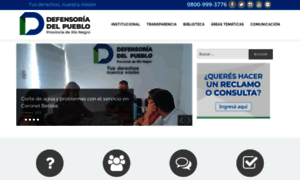 Defensoriarionegro.gov.ar thumbnail