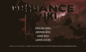 Defiance-wiki.com thumbnail