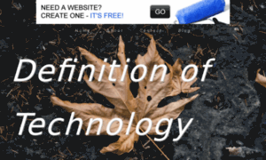 Definitionoftechnology.bravesites.com thumbnail