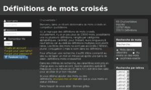 Definitions-mots-croises.fr thumbnail